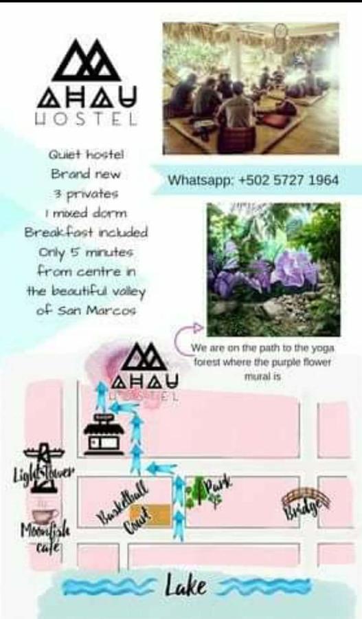 Hostel Ahau Сан-Маркос-ла-Лагуна Экстерьер фото